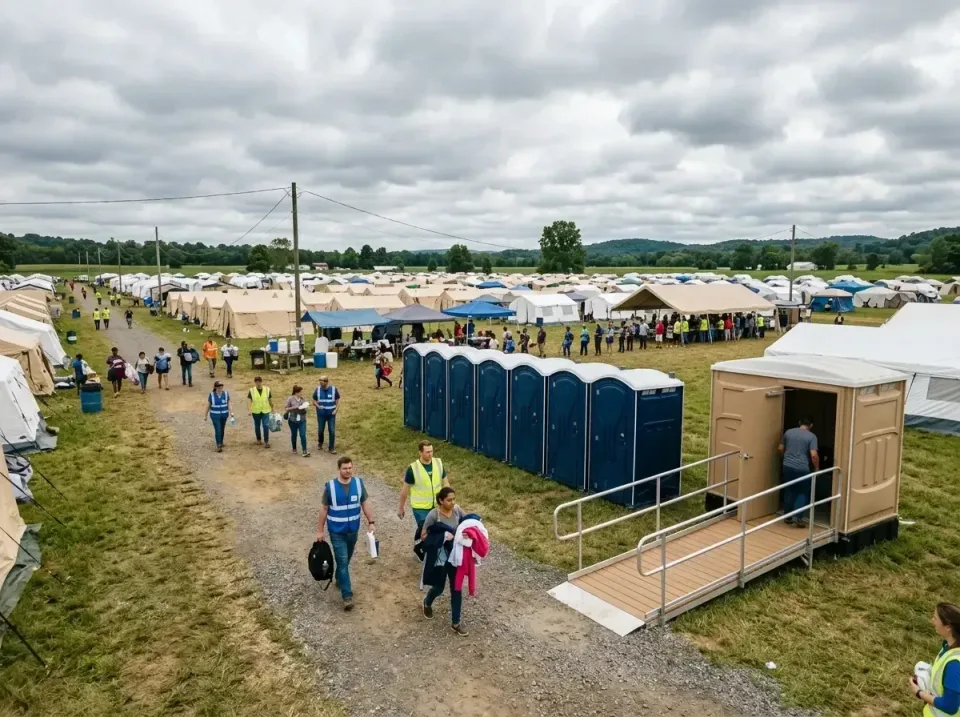 disaster-relief-camp-restrooms-010 — frequently asked questions, Dumpster & Portable Bathrooms Rental in Hawaiian Acres, HI